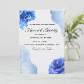 Custom Wedding Invitation"  "Elegant Wedding Invit 招待状 (スタンド正面)