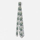 Custom Wedding Name on Back of Neck Tie ネクタイ (裏面)