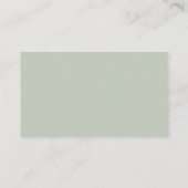 Custom wedding placeholders, personalized wedding  プレイスカード (裏面)