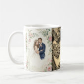 Custom Wedding Portrait Mug  コーヒーマグカップ (左)
