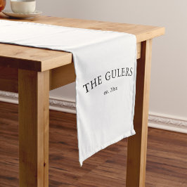 Custom Wedding Table Runner, Sweetheart Table Deco ショートテーブルランナー