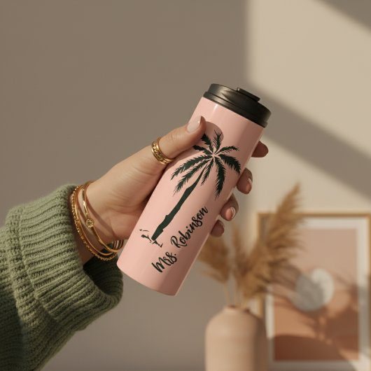 Custom Wedding Tumbler for Newlywed Bride & Groom タンブラー