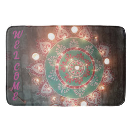 Custom welcome design  バスマット