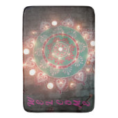 Custom welcome design  バスマット (正面縦)