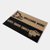 Custom Welcome Home Rug - Gift For Him ドアマット (アングル)