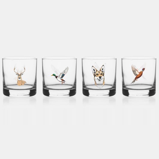 Custom whiskey glass set ウイスキーグラス (正面)