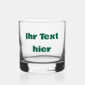 custom whiskyglas mit text ウイスキーグラス (正面)