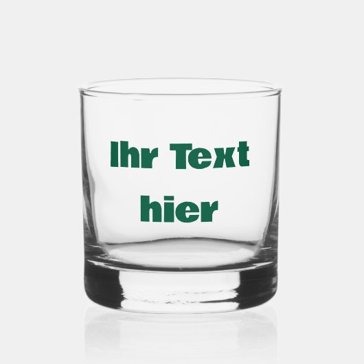 custom whiskyglas mit text ウイスキーグラス (正面)