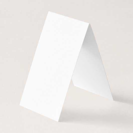 Custom white simple Design Add Photo or Text 名刺 (正面)