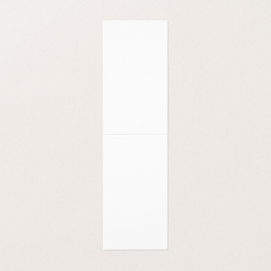 Custom white simple Design Add Photo or Text 名刺 (外部フラット)