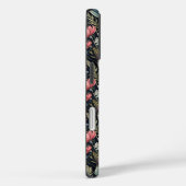 Custom Wildflowers Botanical Inspiration Black Case-Mate iPhoneケース (裏面 / 右)