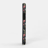 Custom Wildflowers Botanical Inspiration Black Case-Mate iPhoneケース (裏面/右)