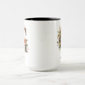 Custom Wildflowers Initial Birthday Mug For Mom マグカップ (中央)
