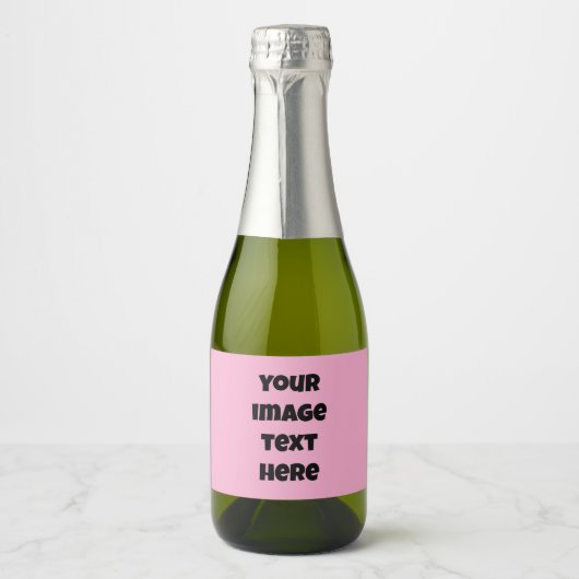 CUSTOM WINE BOTTLE LABEL CREAT YOUR OWN スパークリングワインラベル (正面)
