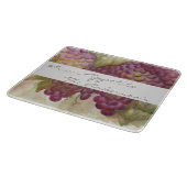 Custom Wine-Themed Tuscan Inspired Cutting Board カッティングボード (角)