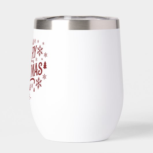 Custom wine tumbler Christmas gift for employees (背面)