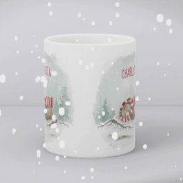 Custom Winter Bear Mug – Sleeping Animal Design コーヒーマグカップ