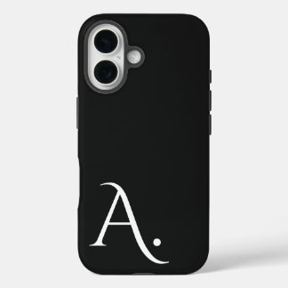 Custom with Initial Name iPhone 16ケース