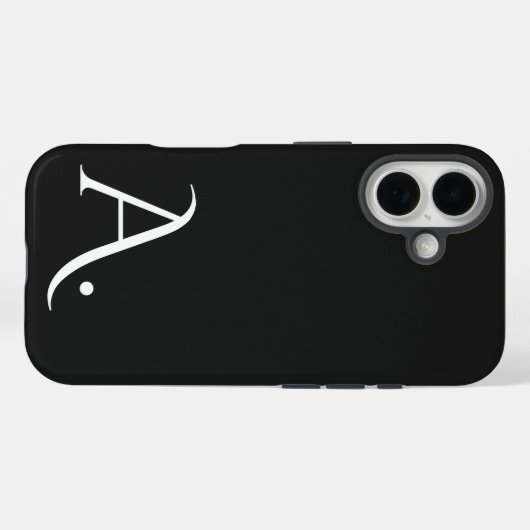 Custom with Initial Name Case-Mate iPhoneケース (裏面 (横))