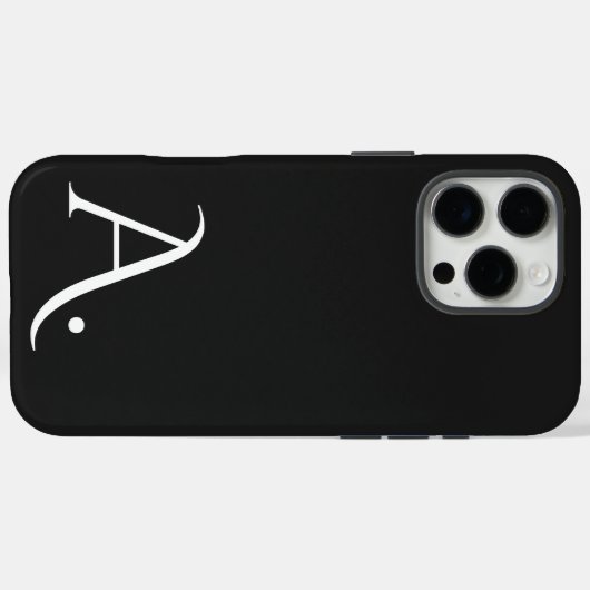 Custom with Initial Name Case-Mate iPhoneケース (裏面 (横))