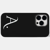 Custom with Initial Name Case-Mate iPhoneケース (裏面 (横))