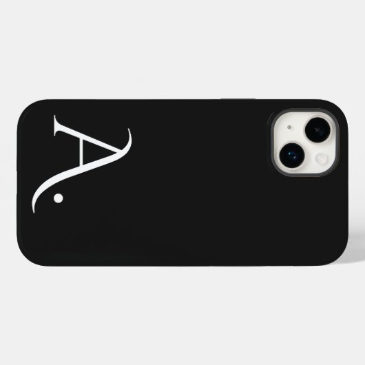 Custom with Initial Name Case-Mate iPhoneケース (裏面 (横))