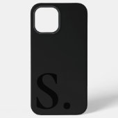 Custom with Initial Name iPhoneケース (裏面)
