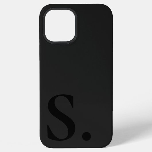 Custom with Initial Name iPhoneケース (裏面)