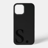 Custom with Initial Name iPhoneケース (裏面)