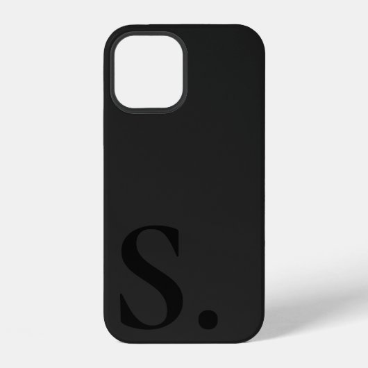Custom with Initial Name iPhoneケース (裏面)