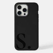 Custom with Initial Name iPhoneケース (裏面)