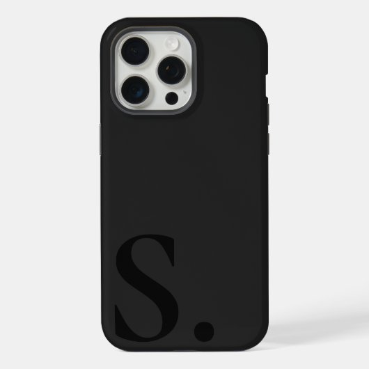 Custom with Initial Name iPhoneケース (裏面)
