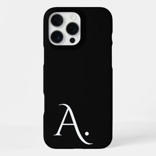 Custom with Initial Name iPhoneケース (裏面)