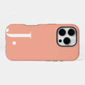Custom with Initial Name iPhoneケース (裏面横)