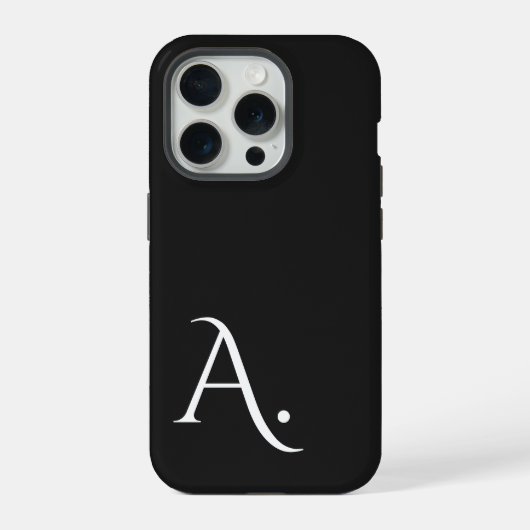 Custom with Initial Name iPhoneケース (裏面)