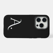 Custom with Initial Name iPhoneケース (裏面横)