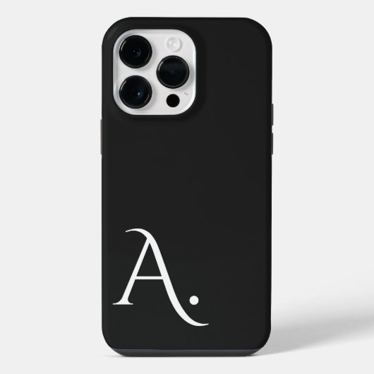 Custom with Initial Name iPhoneケース (裏面)