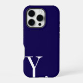 Custom with Initial Name iPhoneケース (裏面)