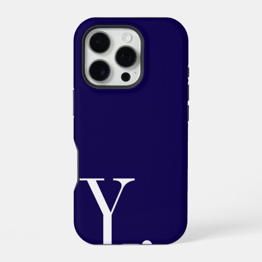 Custom with Initial Name iPhoneケース (裏面)
