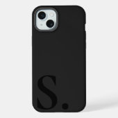 Custom with Initial Name iPhoneケース (裏面)