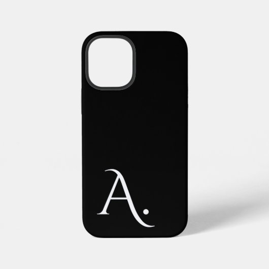 Custom with Initial Name iPhoneケース (裏面)