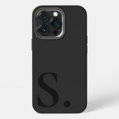 Custom with Initial Name iPhoneケース (裏面)