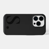 Custom with Initial Name iPhoneケース (裏面横)