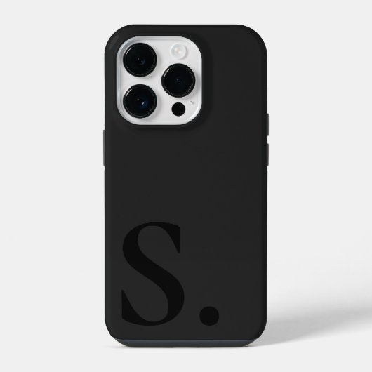 Custom with Initial Name iPhoneケース (裏面)