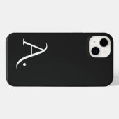 Custom with Initial Name iPhoneケース (裏面横)