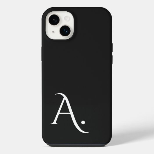 Custom with Initial Name iPhoneケース (裏面)