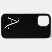 Custom with Initial Name iPhoneケース (裏面横)