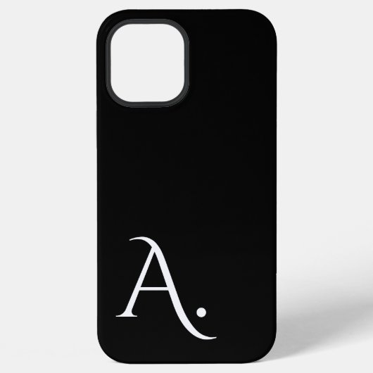 Custom with Initial Name iPhoneケース (裏面)