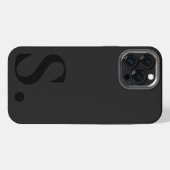 Custom with Initial Name iPhoneケース (裏面横)