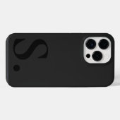 Custom with Initial Name iPhoneケース (裏面横)